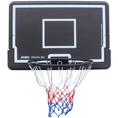 2. BASKETBALL BACKBOARD 90x60CM WITH RIM 43CM ORKAN 02