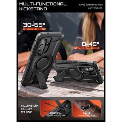 6. Supcase Unicorn Beetle Pro Mag MagSafe 2-set Case for Samsung Galaxy S26+ Plus - Black