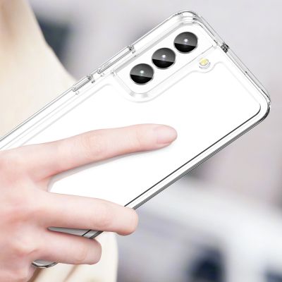 8. Outer Space Case for Samsung Galaxy S23+ cover with a flexible transparent frame