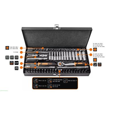 15. NEO tools 10-008 socket/socket set