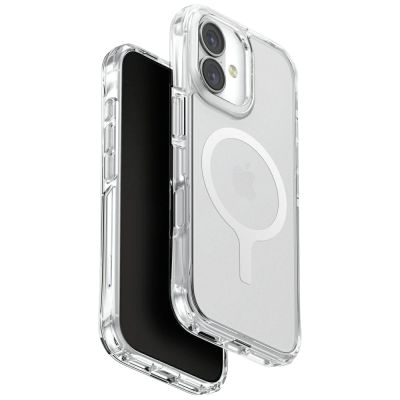 6. Uniq LifePro Xtreme Magclick Charging Case for iPhone 17 - Transparent-Glitter