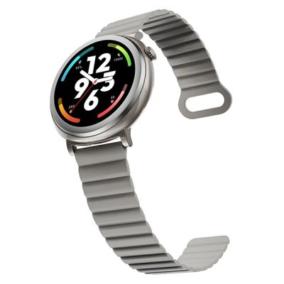 4. HiFuture Aurora Smartwatch - Silver