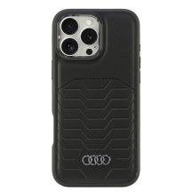 Audi Synthetic Leather MagSafe iPhone 16 Pro Max 6.9" black/black hardcase AU-TPUPCMIP16PM-GT/D3-BK