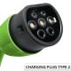 4. Qoltec Portable EV and Hybrid Vehicle Charger with 2-in-1 Adjustable Charging Type 2 | 11 kW | 400 V | CEE 16 A | Wi-Fi | TUYA | SMART LIFE | LCD | Portable | Wallbox | 5 m