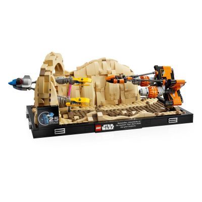 9. LEGO Star Wars 75380 Diorama: Mos Espa Speeder Race