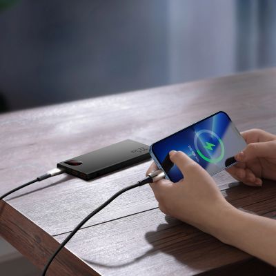 10. Baseus Adaman Metal Power Bank with Fast Charging 10000mAh 22.5W (Overseas Edition 2021) Black