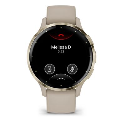 10. Garmin Venu 3S 41 mm Smartwatch, Beige