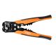 8. NEO TOOLS Automatic Wire Stripper 205 mm, Front-Entry + 230 Connectors