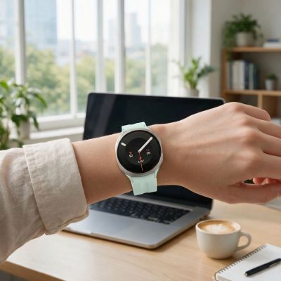 6. Tech-Protect Silicone Evo Strap for Samsung Galaxy Watch 40/44/46 mm - Mint