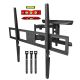 11. MACLEAN TV MOUNT MAX VESA 800X600, 43-100", 80KG, VERTICAL AND HORIZONTAL ANGLE ADJUSTMENT, PROFILE 50-500MM, BLACK MC-423