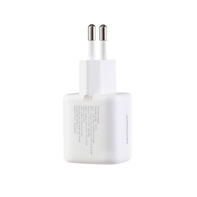 4. Joyroom JR-TG7 33W USB-A + USB-C Wall Charger with 60W USB-C to USB-C 1m Cable - White