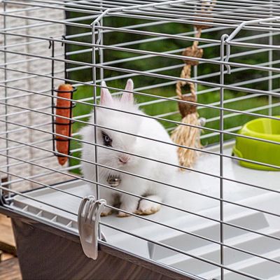 8. FERPLAST Rabbit 100 - rabbit cage