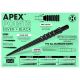 6. Harrows APEX SABRE black steeltip tips
