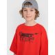 5. Oversized T-shirt with children's print 4F 4FJRSS25TTSHU3296-62S