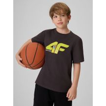 Boy's cotton T-shirt 4F 4FJRSS26TTSHM4280-22S