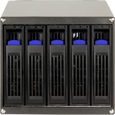3. Inter-Tech ST-5255 Hard Drive Enclosure 2.5/3.5" SAS SATA Serial ATA II Serial ATA III 6 Gbps Hot-Swappable 88887370