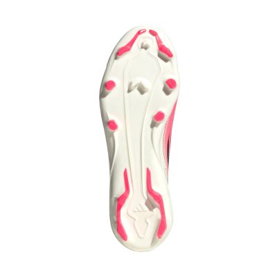 6. Adidas F50 Hyperfast League FG kids' soccer shoes pink HQ5161