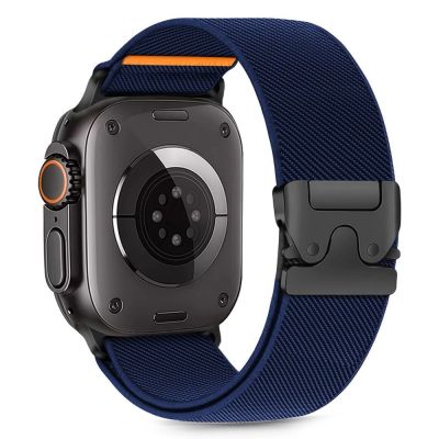 Tech-Protect Nylon Clasp for Apple Watch 44 / 45 / 46 / 49 mm - Navy