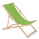 Classic beech deckchair GreenBlue GB183 pea