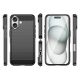 3. Carbon Case for iPhone 16 Plus Silicone Case - Black