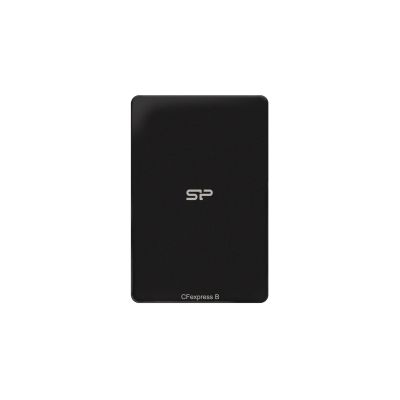 6. Silicon Power CreatePro BS10 CFexpress Type B and SD 4.0 10Gbps Black Card Reader