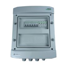 Hermetic IP65 EMITER AC connection switchboard with AC surge arrester Noark type 2, 2x25A 3-Ph