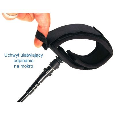 10. ENERO SUP BOARD SAFETY ROPE 10 FEET BLACK