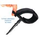 10. ENERO SUP BOARD SAFETY ROPE 10 FEET BLACK