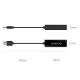 3. Orico UTJ-U3 1 Gigabit USB-A 3.0 External Network Card - Black
