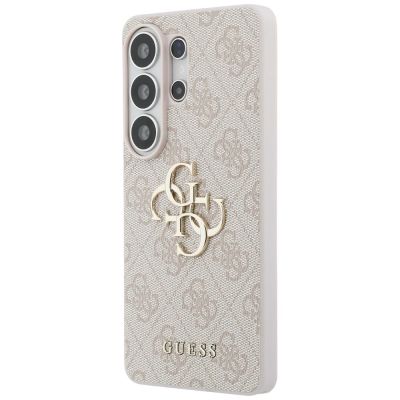 2. Guess 4G Big Metal Logo Case for Samsung Galaxy S26 Ultra - Pink