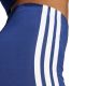 6. Women's adidas Essentials 3-Stripes High Waisted Biker Shorts Blue JE1225