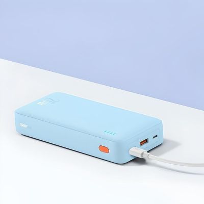 5. BASEUS POWERBANK AIRPOW 20000MAH 20W (BLUE)