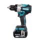 3. Makita DDF486RTJ 2100 RPM Drill Bit 2.6 kg Black, Blue