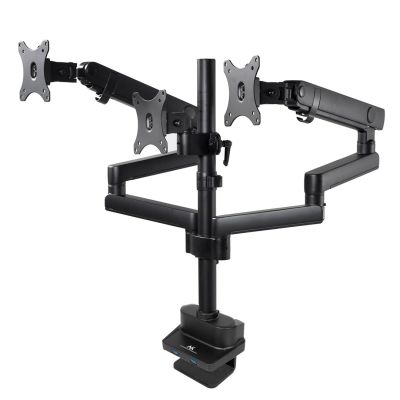 11. Maclean MC-811 desk mount for 3 monitors (desktop; 17" - 27"; max. 20kg)