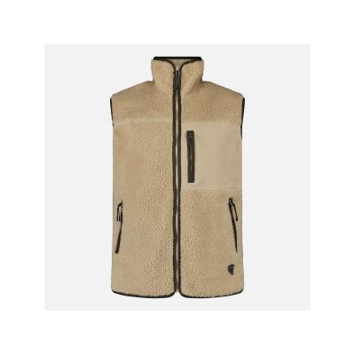 6. ROSSIGNOL Men's All Track Sherpa Vest Gray