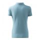 6. Malfini Cotton polo shirt W MLI-21315 sky blue