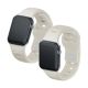 13. 3mk Silicone Watch Strap for Apple Watch 38/40/41 mm - white