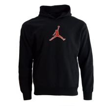 Men's Air Jordan Flight MVP Hoodie Black/Red - FN6352-010