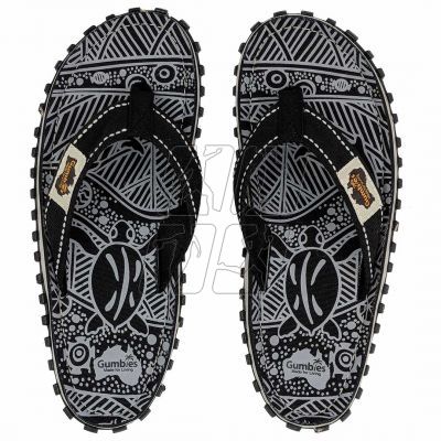 6. Gumbies Islander Flip Flops G-IS-UNI-BLSIG