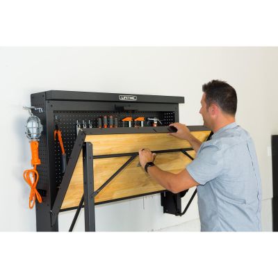 30. Wall-mounted folding workbench 80421