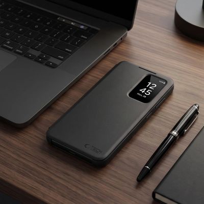 4. Tech-Protect Smart Wallet Case for Samsung Galaxy A27 5G - Matte Black