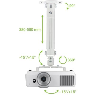 5. TECHLY CEILING MOUNT FOR PROJECTOR 38-58CM 13.5K