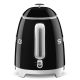 38. SMEG mini kettle 0.8L black Schwarz (KLF05BLEU)