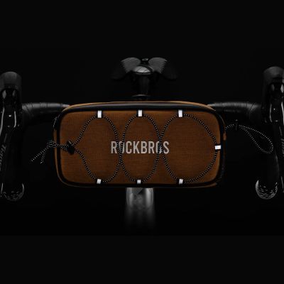 11. Rockbros TL001 ROAD TO SKY 1.9L Handlebar Bag Waterproof - Orange