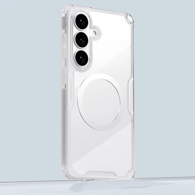 6. Nillkin Nature TPU Pro Case Compatible with MagSafe for Samsung Galaxy S26+ - White