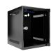 2. Extralink LITE 6U 10 280X310 WALL-MOUNTED RACKMOUNT CABINET BLACK Freestanding/Wall/Floor Rack Black
