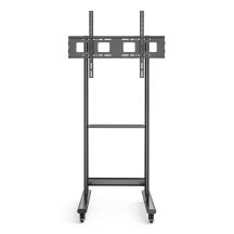 TECHLY MOBILE TV STAND 50-90” UP TO 70KG ADJUSTABLE AV SHELF