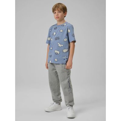 5. Boys' jogger sweatpants 4F 4FJRSS26TTROM1733-27M