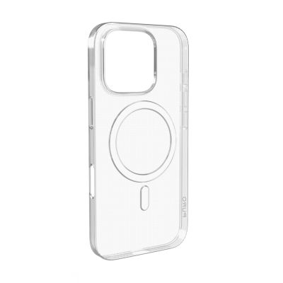 2. Puro 03 Mag MagSafe Silicone Case for iPhone 16 Pro - Transparent