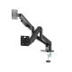 2. GEMBIRD DESK ARM/MOUNT FOR TWO MONITORS (ADJUSTABLE) 17"-32", LOAD UP TO 10KG, BLACK